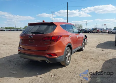 2017 Hyundai Santa Fe Sport 2.4L z USA, uszkodzony, nr VIN 5XYZT3LB2HG495952